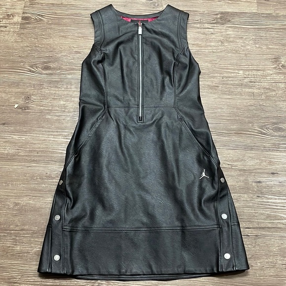 Jordan Dresses & Skirts - Nike Air Jordan Faux Leather Dress